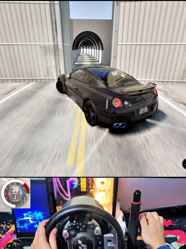 NISSAN R35 NISMO DRIFTING BEAMNG DRIVE  #nissangtr #r35 #beamngdrive #drift #تفحيط 