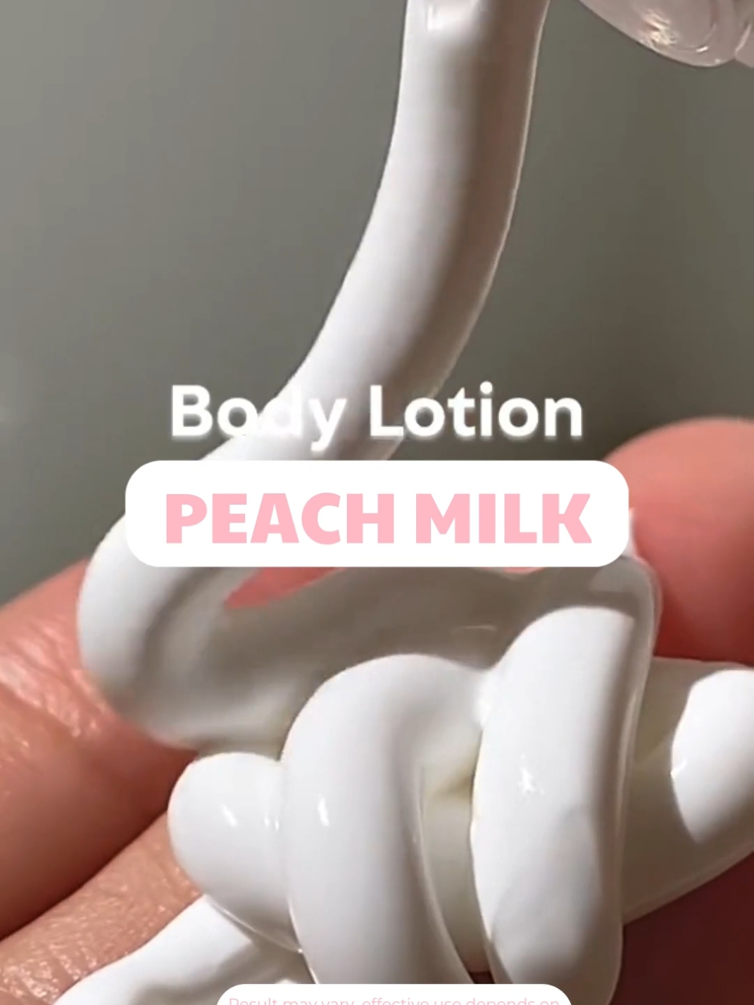 One pump of peachy goodness and you’re gl0wing #peachy #peachlotion #bodylotion #skincare #fyp 