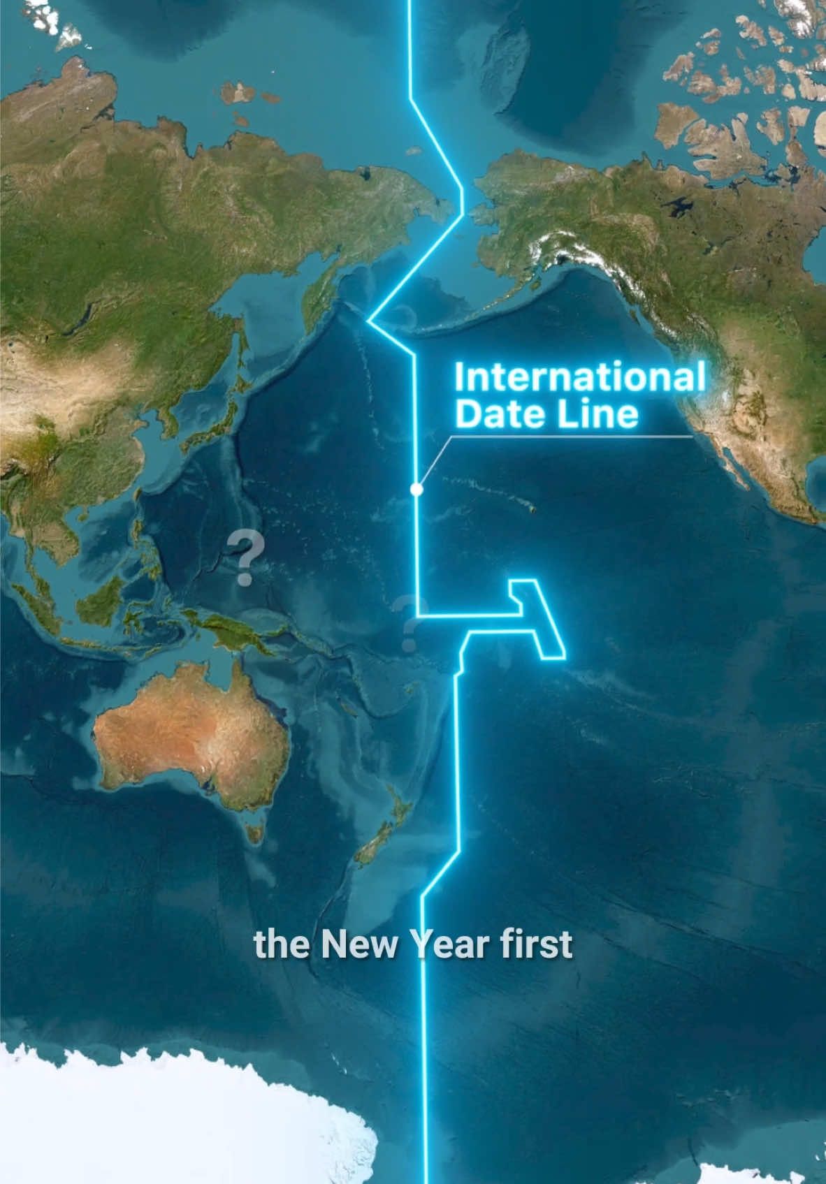 Who Celebrates New Year First 🌏 Kiribati vs American Samoa 🌟 #newyear #timezone #weirdborders #time #utc #worldclock #greenwich #timezones #kiribati #americansamoa #internationaldateline #usa #us #learn #usa #unitedstates #map #maps #geography #history #viralfact #facts #fyp #interestingfact #geotok #historytok 