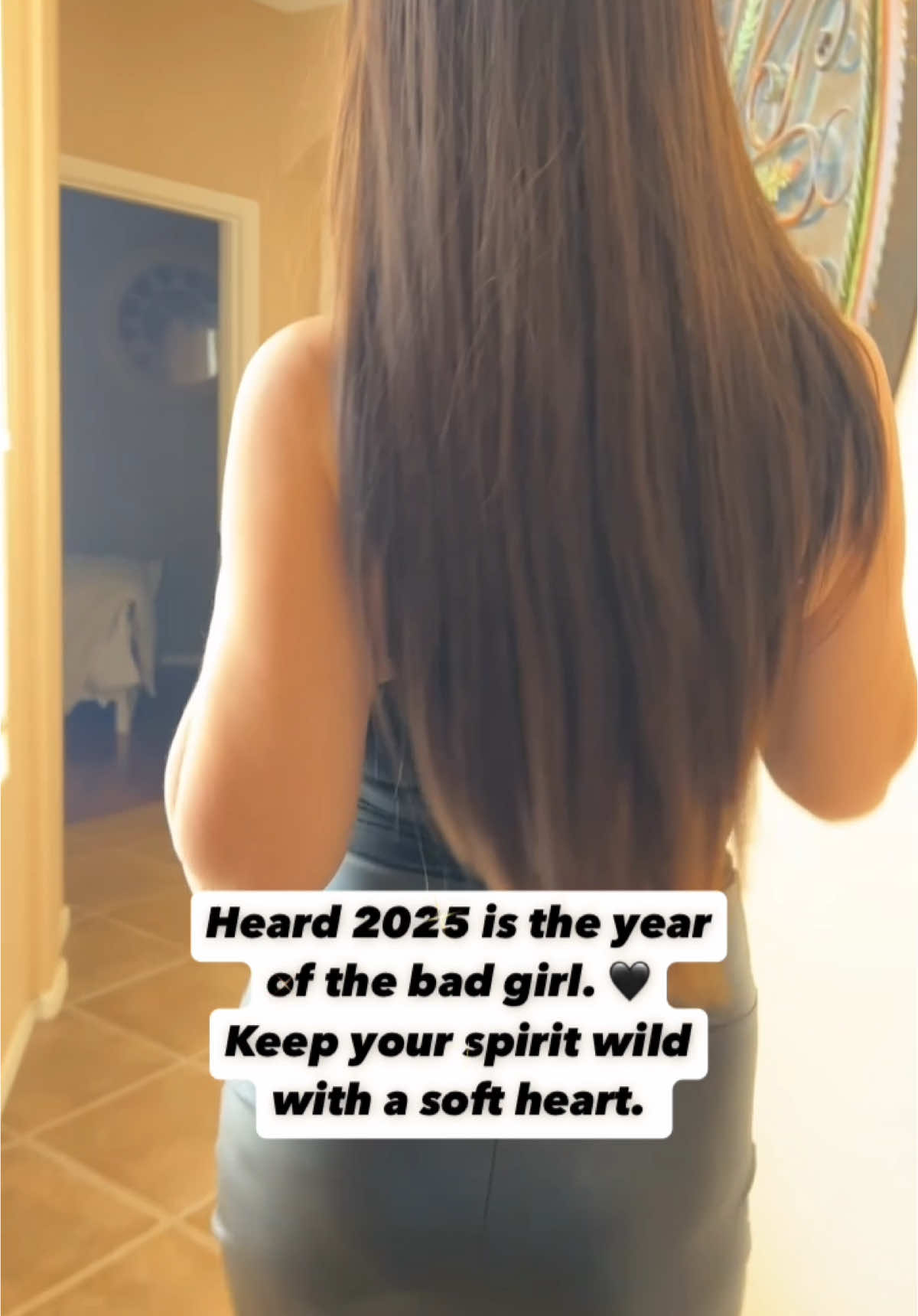 So ready for a brand new year. #newyear #2025 #wildspirit #softheart #strength #herewecome 