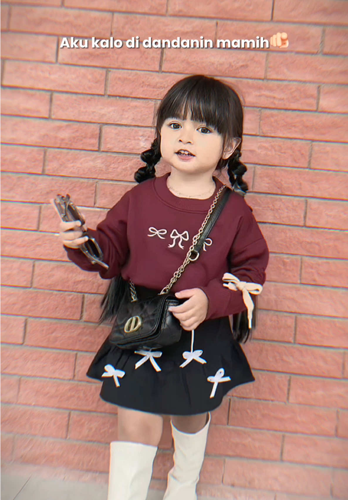 Beda cerita kalo sama papih🤣 outfit kece ku @mamihlove_official 😍🔥 #masyaallahtabarakkallah #fypシ゚viral #outfitanak #trending #newmom 