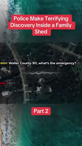 Part 2| Police Make Terrifying Discovery Inside a Family Shed #cops #crime #crimetok #crimetiktok #truecrime #truecrimetok #truecrimetiktok #copsoftiktok #fouryou #fypppppppppppppp 