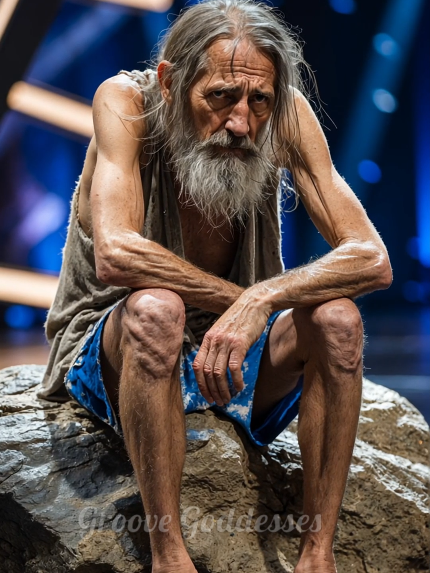 Old Man Shocks Everyone With His Performance on AGT #americasgottalent #gottalent #fyp #poseidon #Runway #agt