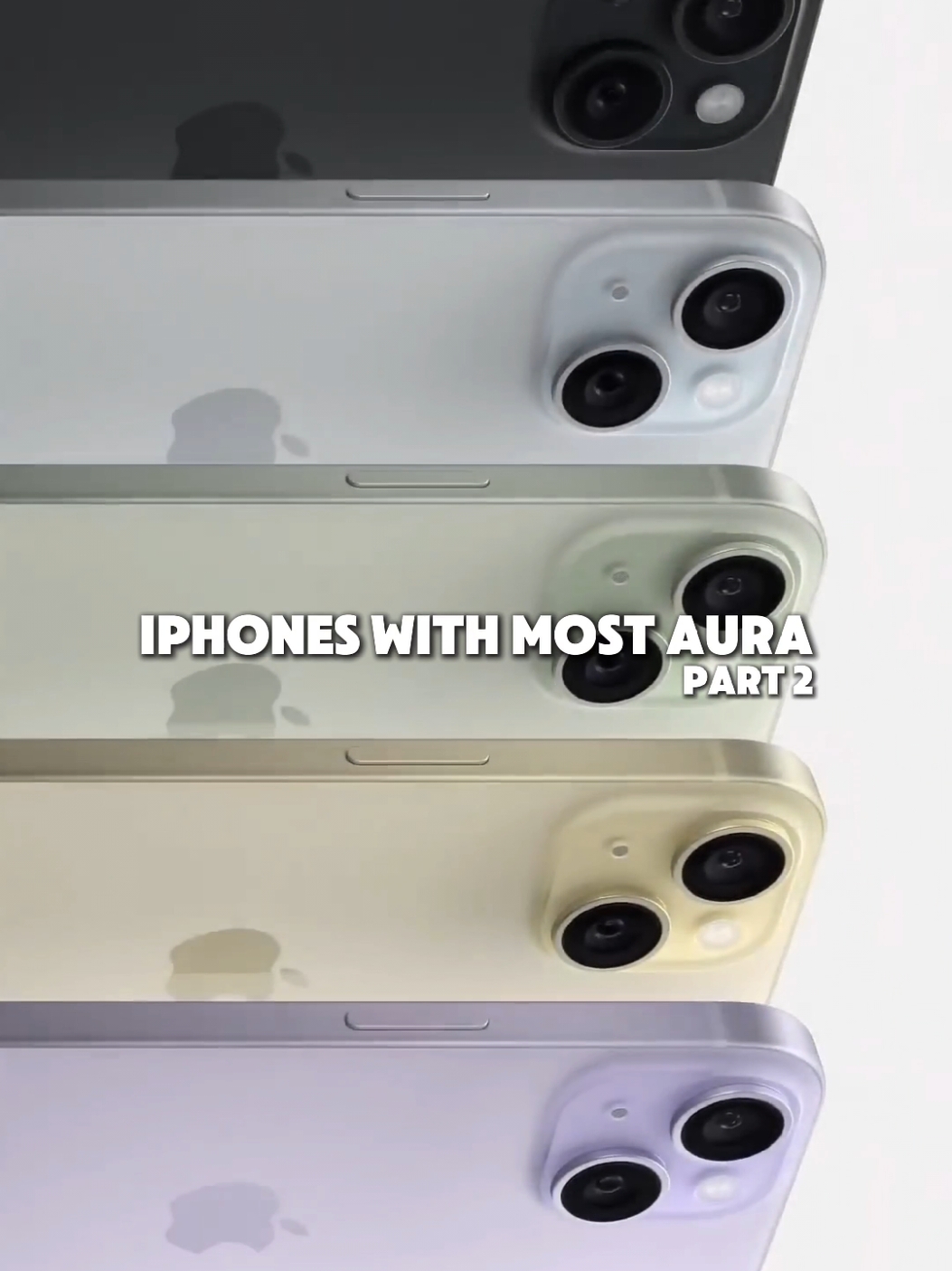 iPhones with most aura part 2! #apple #iphone #ios #mozenoficial 