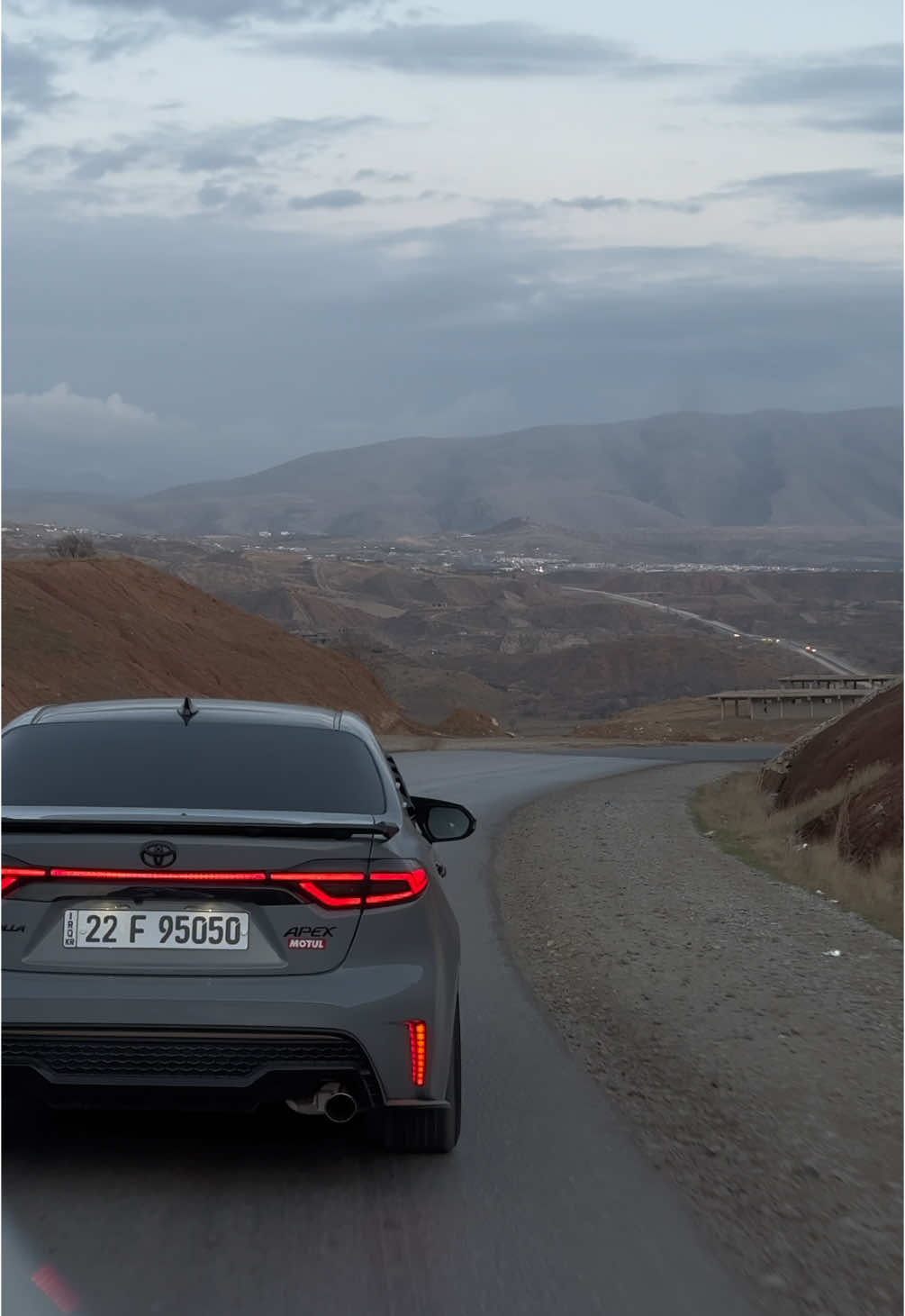 Nightmare🩶 #toyota #erbil #shaqlawa #corollaapex 