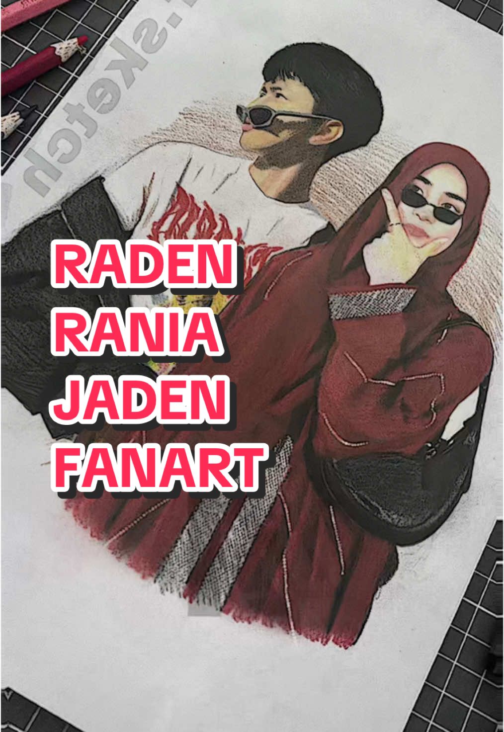 Sumpah demi, aku cuma penonton IRL nya @JADEN @pecelele  cc :  @˚ ༘♡ ⋆｡˚ rania ˚ ༘♡ ⋆｡˚ 🤭 permisi izin #rania #jaden #art #fyp #foryourpage #beranda #viral 