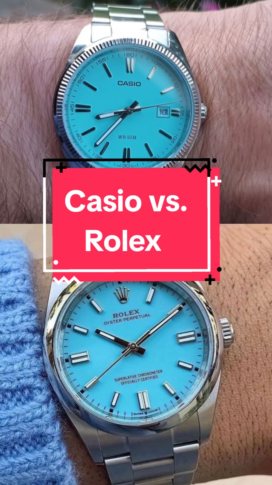 Válasz @turkpeter részére mi a különbség egy Casio és egy Rolex között? Röviden: minden. De, egy kicsit jobban is menjünk bele! #órák #karóra #casio #rolex #luxusóra 