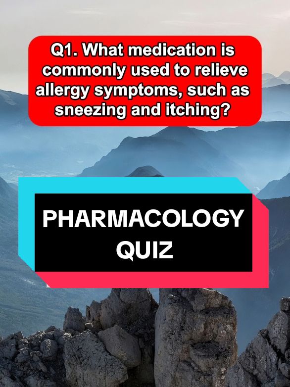 Can you get 10/10? #pharmacology #quiz #quiztime #trivia #usa_tiktok 