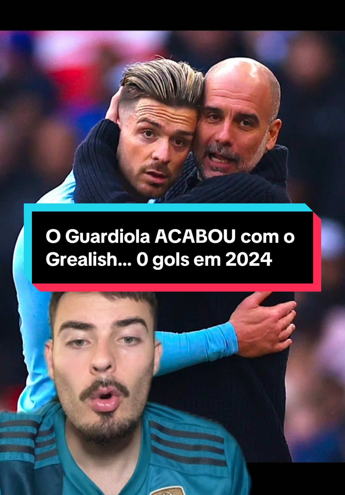 #futebol #bizarro #guardiola #grealish #mancity #vergonha #gol #futeboleuropeu #tiktokesportes 