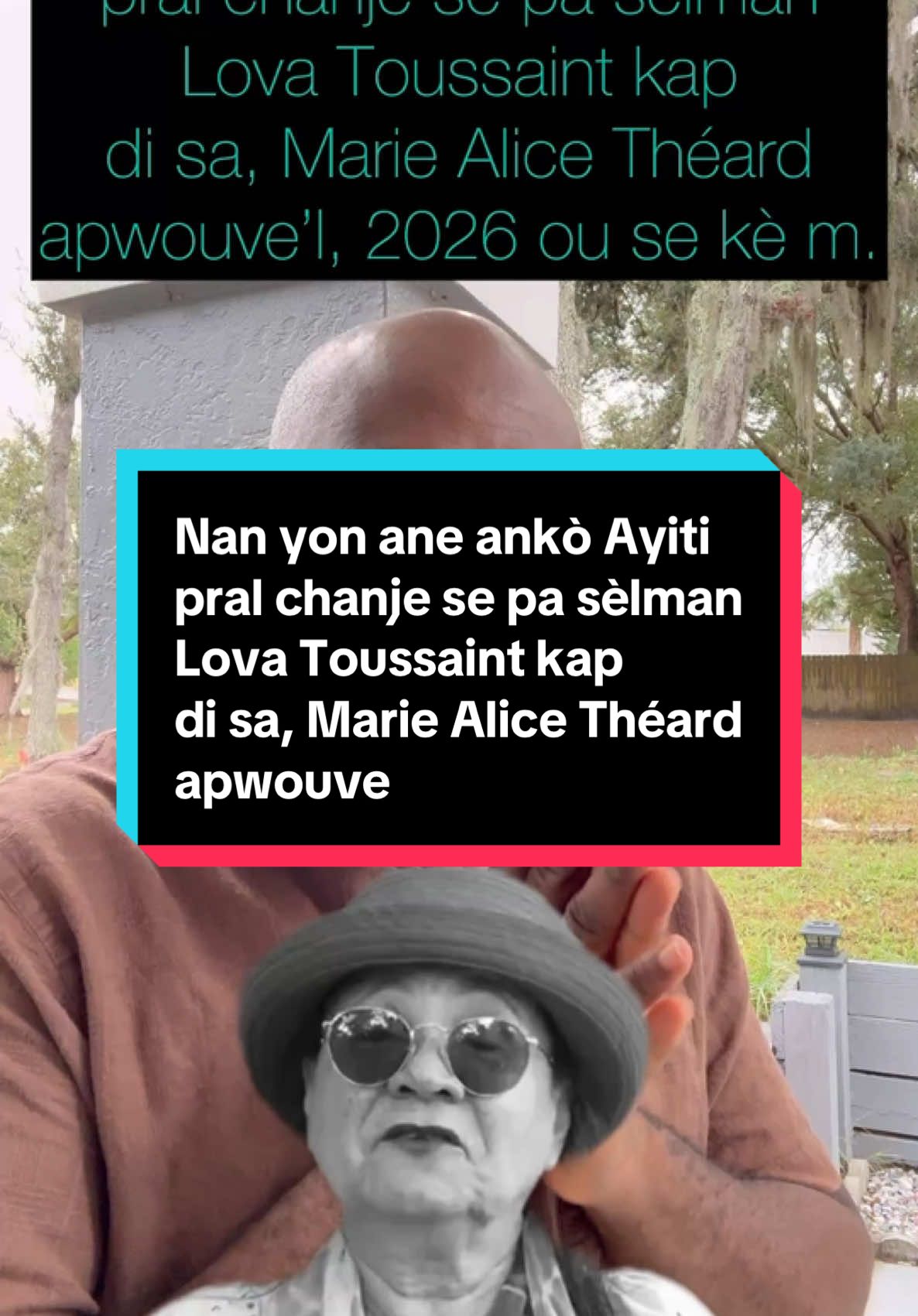 Nan yon ane ankò Ayiti pral chanje se pa sèlman Lova Toussaint kap di sa, Marie Alice Théard apwouve’l, 2026 ou se kè m. #ayiti #2026 #changement #richesse 