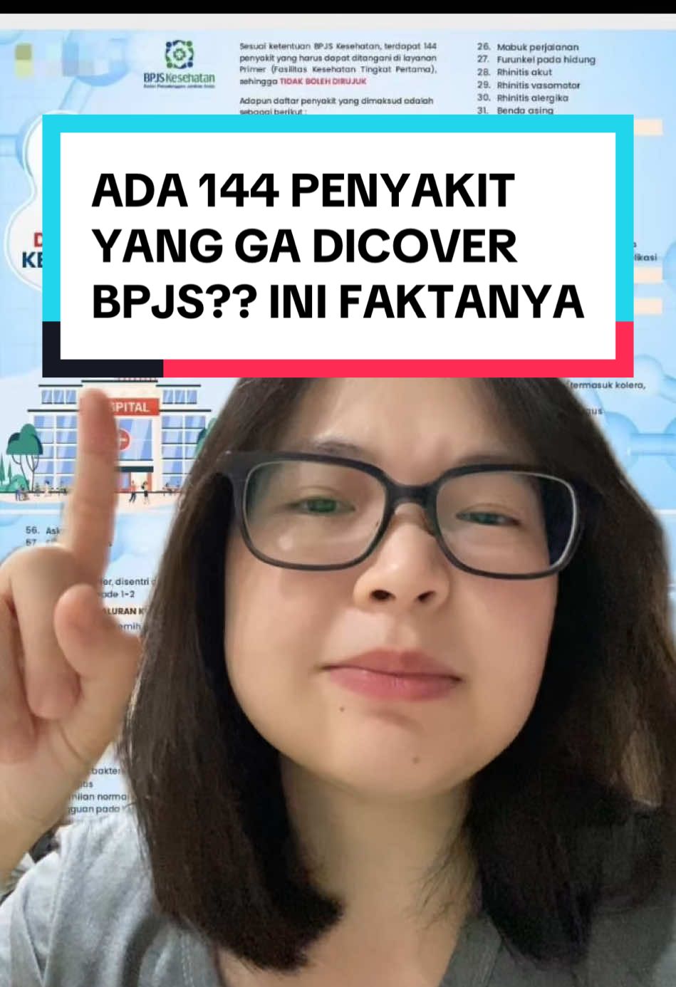 Lagi rame di FYP tentang BPJS Kesehatan dan peraturannya yang makin makin. Muncul juga nih list 144 penyakit. Sebenernya ini list apaan sihh?? Semoga penjelasan gw bisa membuat orang lebih paham tentang aturan BPJS yaahh~ #bpjs #bpjskesehatan #dokter #penyakit 