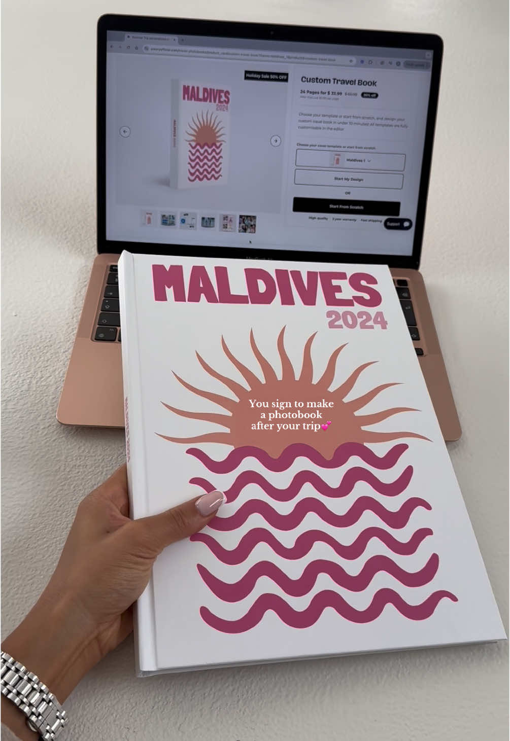 The best post trip souvenir🥰 code: ELLAW10 for 10% off yours #maldives #pixory #pixoryphotobook #pixorytravelbook #photobook #travel #travelover #TravelMemories #corememories #photoalbum #BookTok #coffeetablebook #scrapbook #giftidea #giftsforher #2024memories  