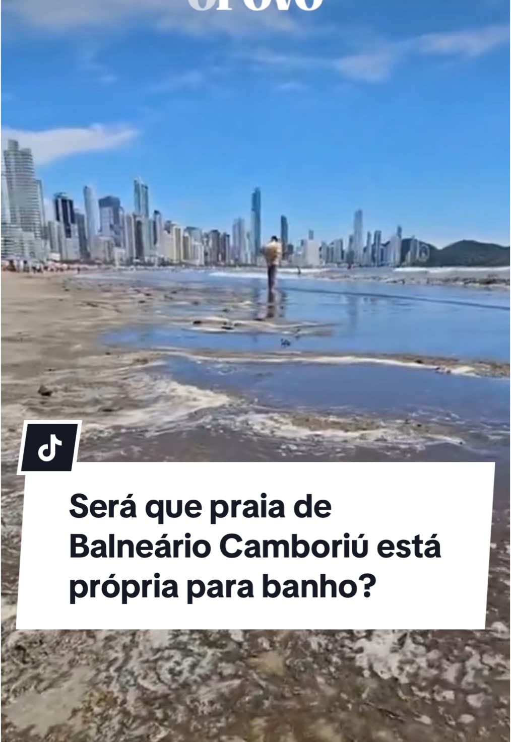 Vai descer pra BC? 🤔 Cor e consistência da água do mar de Balneário Camboriú chama atenção de internautas. Vídeos que circulam nas redes sociais desde a última segunda-feira, 29, mostram a água do mar de Balneário Camboriú marrom e com consistência grossa.  Será que a orla de BC está própria para banho? 📹: Reprodução/ Fernando Oliveira / X / Boletim IMA  🔗 Para mais conteúdos, siga @opovoonline nas redes sociais #opovo #bc #balneariocamboriu #balneabilidade