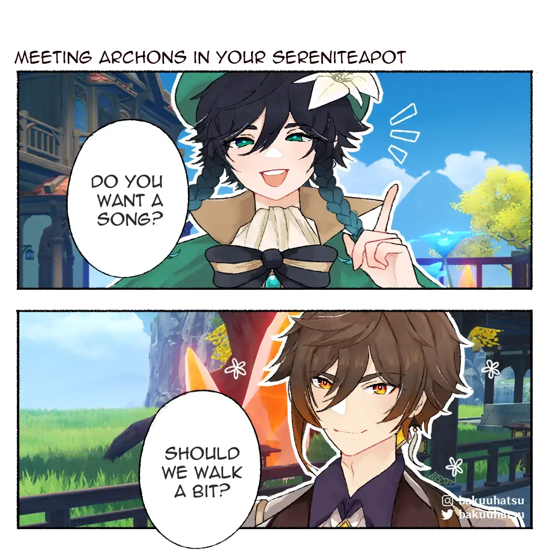 i tried her advice and it's working 👍  #GenshinImpact #genshin #genshinfanart #hoyocreators #genshinmemes #genshintok #zhongli #nahida #raidenshogun #venti 