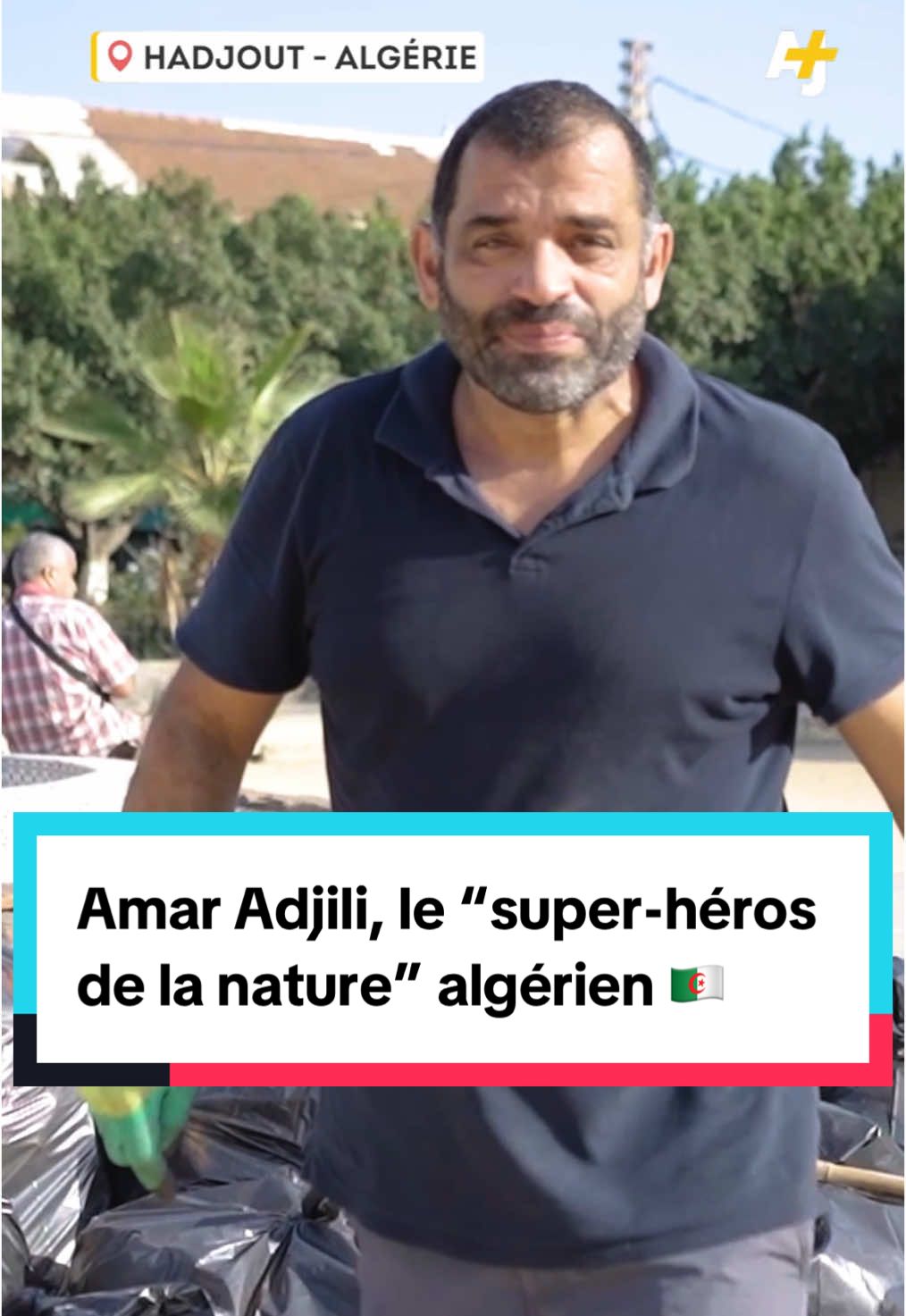 L’objectif de ce Franco-Algérien est clair : dépolluer et fleurir le pays de ses ancêtres, l’Algérie. Découvrez l’histoire d’Amar Adjili : #ajplusfrançais #algerie #algeria #environnement #ecologie #portrait 