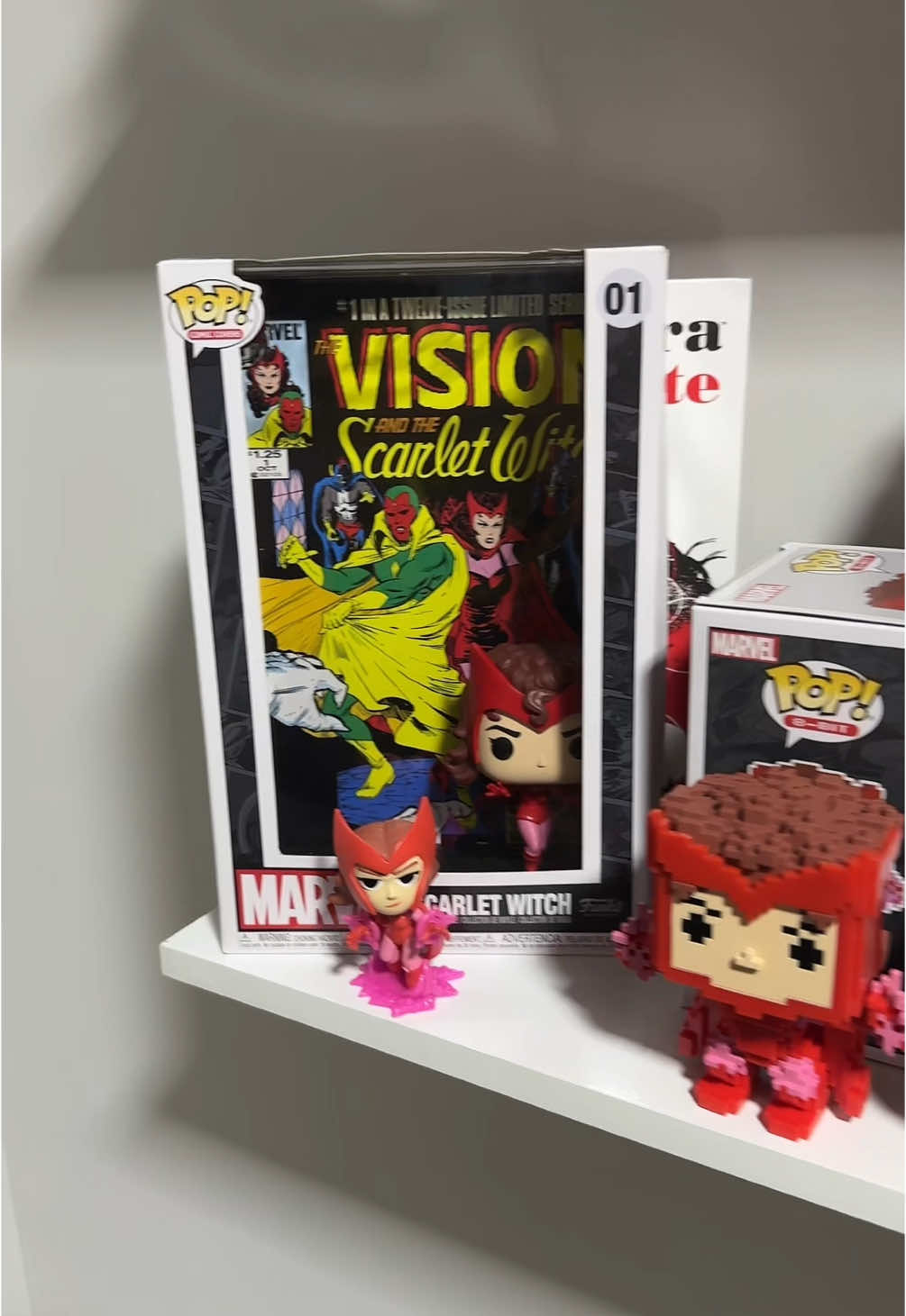 sempre com orgulho da minha coleção #wandamaximoff #wandavision #scarletwitch #funkopop #funkopopcollection #collection 