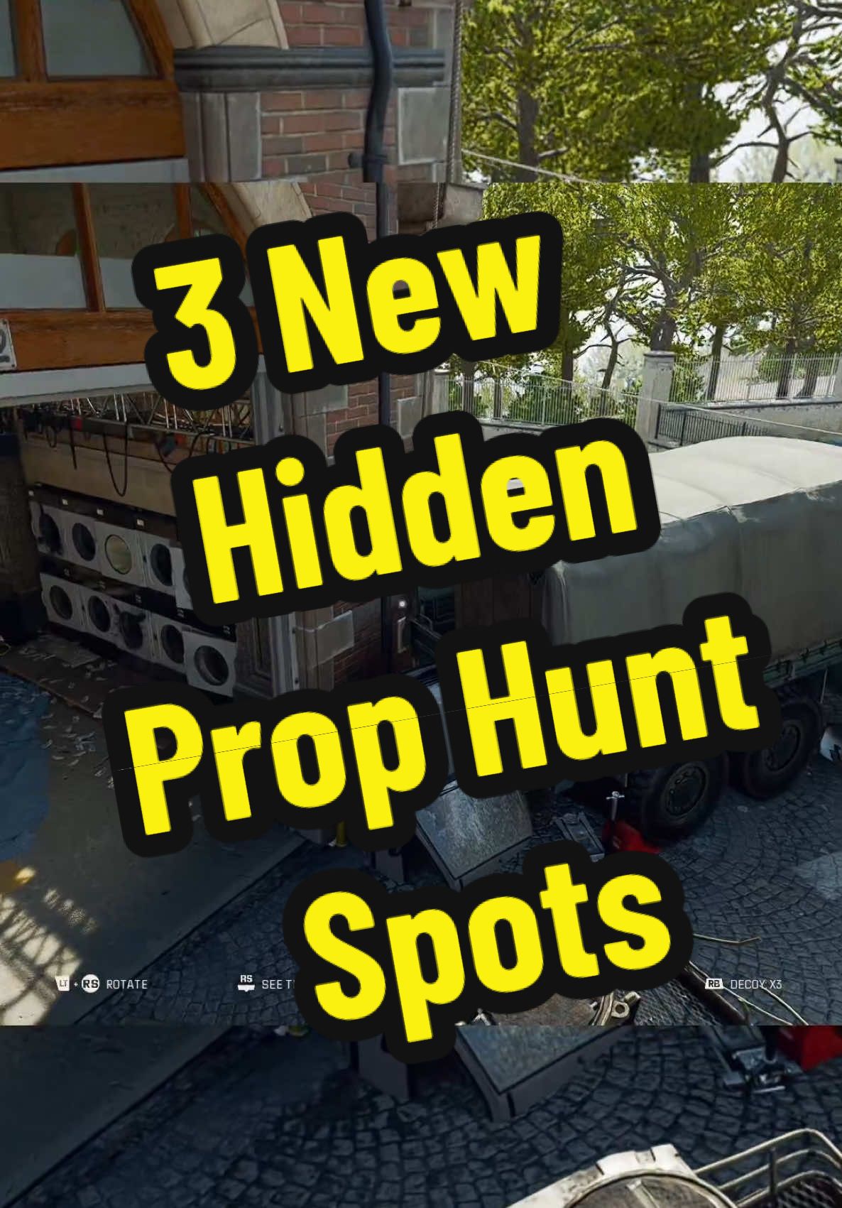 3 New Hidden Prop Hunt Spots - Black Ops 6 #blackops6 #blackops #cod #callofduty #warzone #prop #hunt #prophunt #derelict #vault #hideout #hidden #spots 