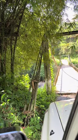 Todo un reto pasar este puente 🤣