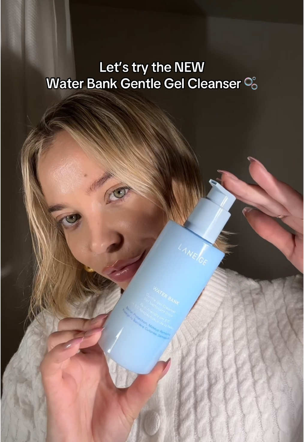 Powerful cleansing doesnt need to feel like a power wash! 🫧 Our NEW Water Bank Gentle Gel Cleanser lifts base makeup & SPF instantly, while protecting your skin barrier with a balanced pH 🤍 Pick up on the @sephora app on 1/1 ⏰  #cleanser #bestcleanser #facewash #gentlecleanser #pH #cleansing #koreanskincare #skincarelaunch #kbeauty #laneige 