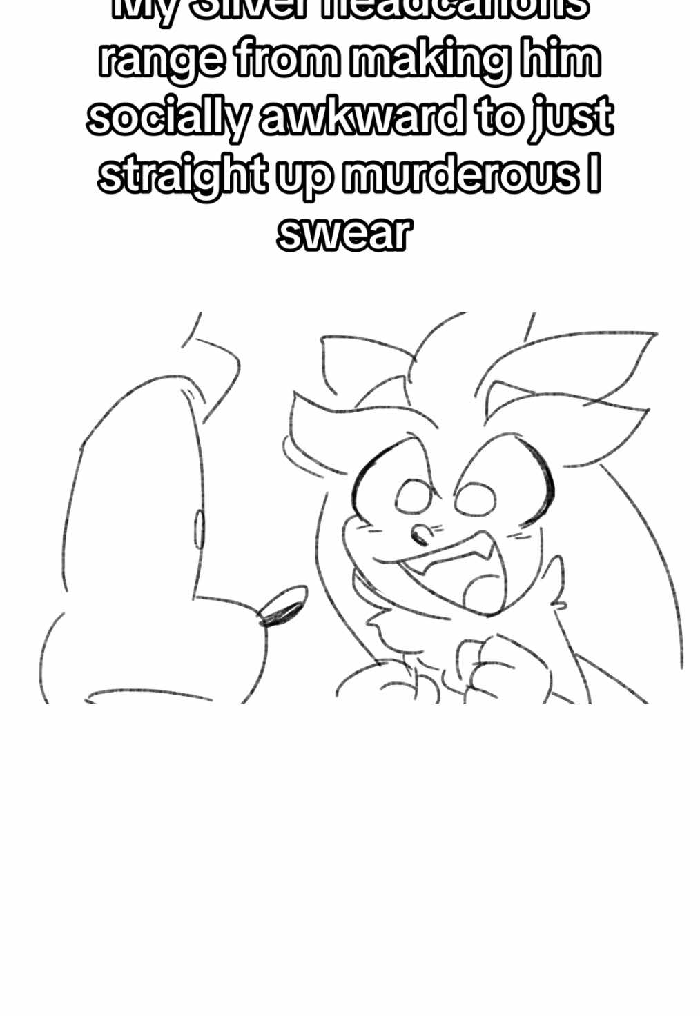 My Silver headcanons range from making him socially awkward to just straight up murderous I swear  #sonic #sonicthehedgehog #animatic #silverthehedgehog #tails #tailsthefox 