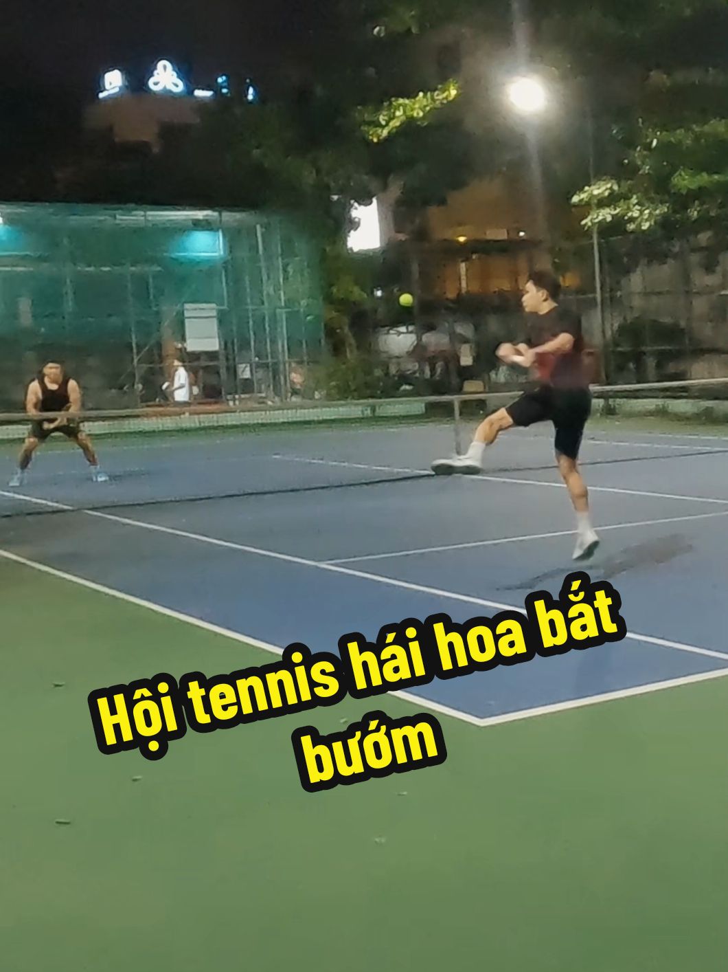 2 đánh một không chột cũng què. @Đô Đô Tennis @Tony H Media  #tennisplayer #tennis #tennistiktok #sportlover #pracrice  #nightshift #therisetheshine #fyp 