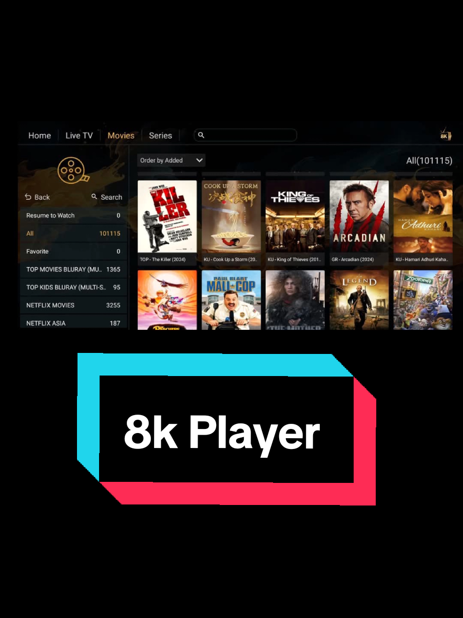 8k Player Vip  8k player Code downloader  King 4k  #tvbox #tv #smarttv #androidtv #streamsystem #algeria #TV #download #android #saudiarabia #LG  #techtok #tech #apple #ios #hacks #foryou #tiktoktravel  #downloader #xiaomi #مسلسلات #أفلام #الجزائر #الجزائر🇩🇿 #الجزائر_تونس_المغرب #algeria #alger #algerie #algerie🇩🇿  #تطبيقات #تطبيقات_أندرويد #تطبيقات_مفيدة #تطبيق #مسلسلات #مسلسلات_تركية 