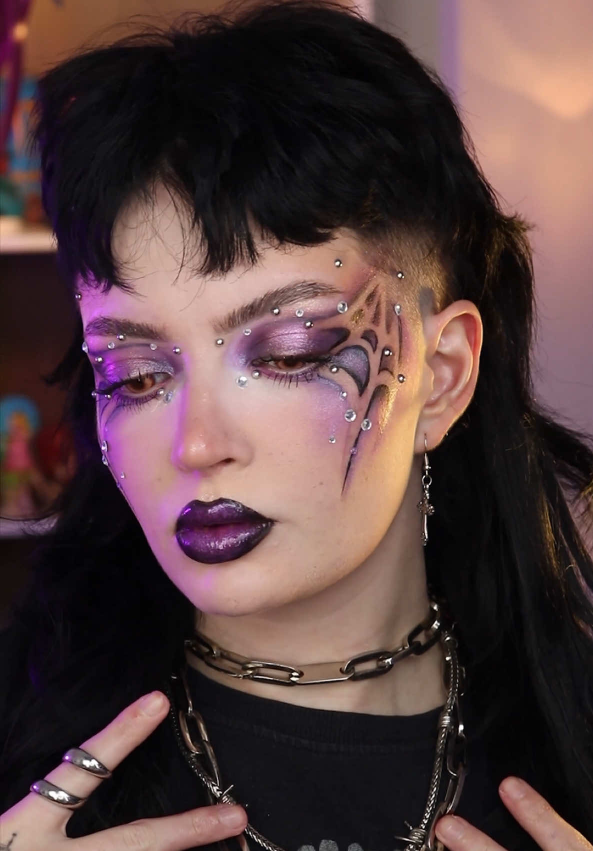 Usariam essa make??Técnica MASTER da Ophelia 🦇✨ Logo que vi esse reels corri para reproduzir!  Aprovado?  #dicademaquiagem #tutorialmakeup #GlowUp #anonovo 