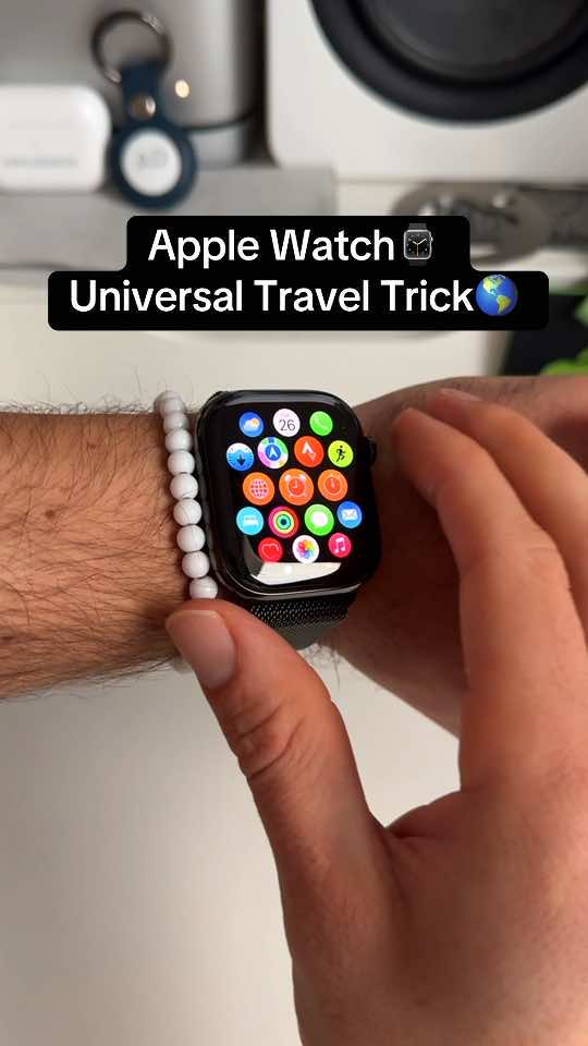 I feel like a secret agent🕴️ The Apple Watch is the most personal device Apple has to offer and an absolute must have if your travel a lot! Do you own an Apple Watch and if so which model? Share it with us in the comments below! #applewatch #applewatchhacks #applewatchtricks #appletranslator #appletranslate #applewatchs10 #watchos11 #appletraveltricks #applewatchtravel #travelhack 