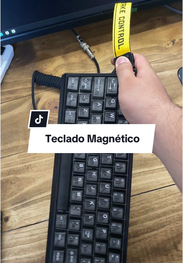 Teclado Magnético: Magger68 Luminkey #tech #valoran #pcgaming #chile🇨🇱 #fy 