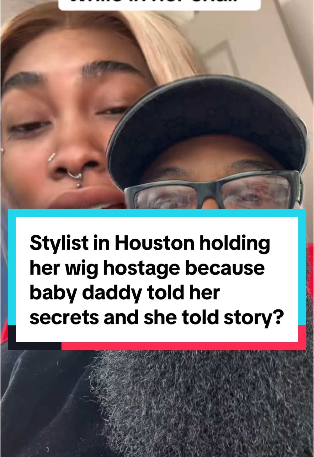 #greenscreen stylist in Houston holding her wig hostage because baby daddy told her secrets and she told story?! #wig #wiginstall #hairstylist #houston  @`·.·★  🎀 ⓉⒽⒶⓉ ⒷⓇⒶⓉ 🎀  ★·.·` 