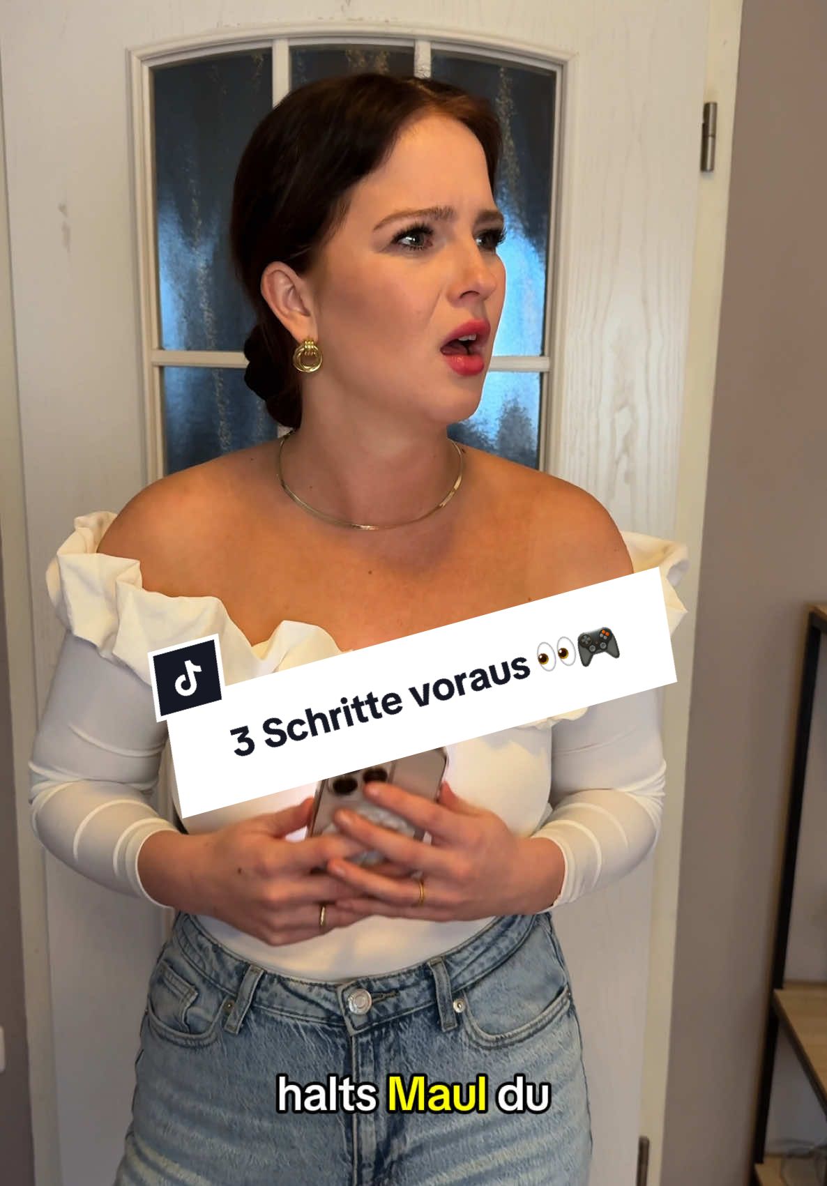 Wenn du ihr 3 Schritte voraus bist 👀🎮 #zocken #trick17 #sketchcomedy #fürdich 