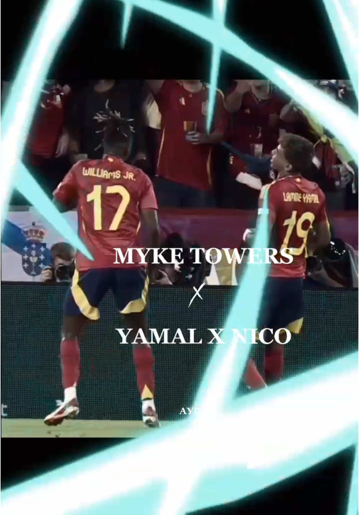 Myke towers x yamal y nico ||#lamineyamal #lamineyamal💎 #nicowilliams #myketowers #fotball #fotball_edits #EURO2024 