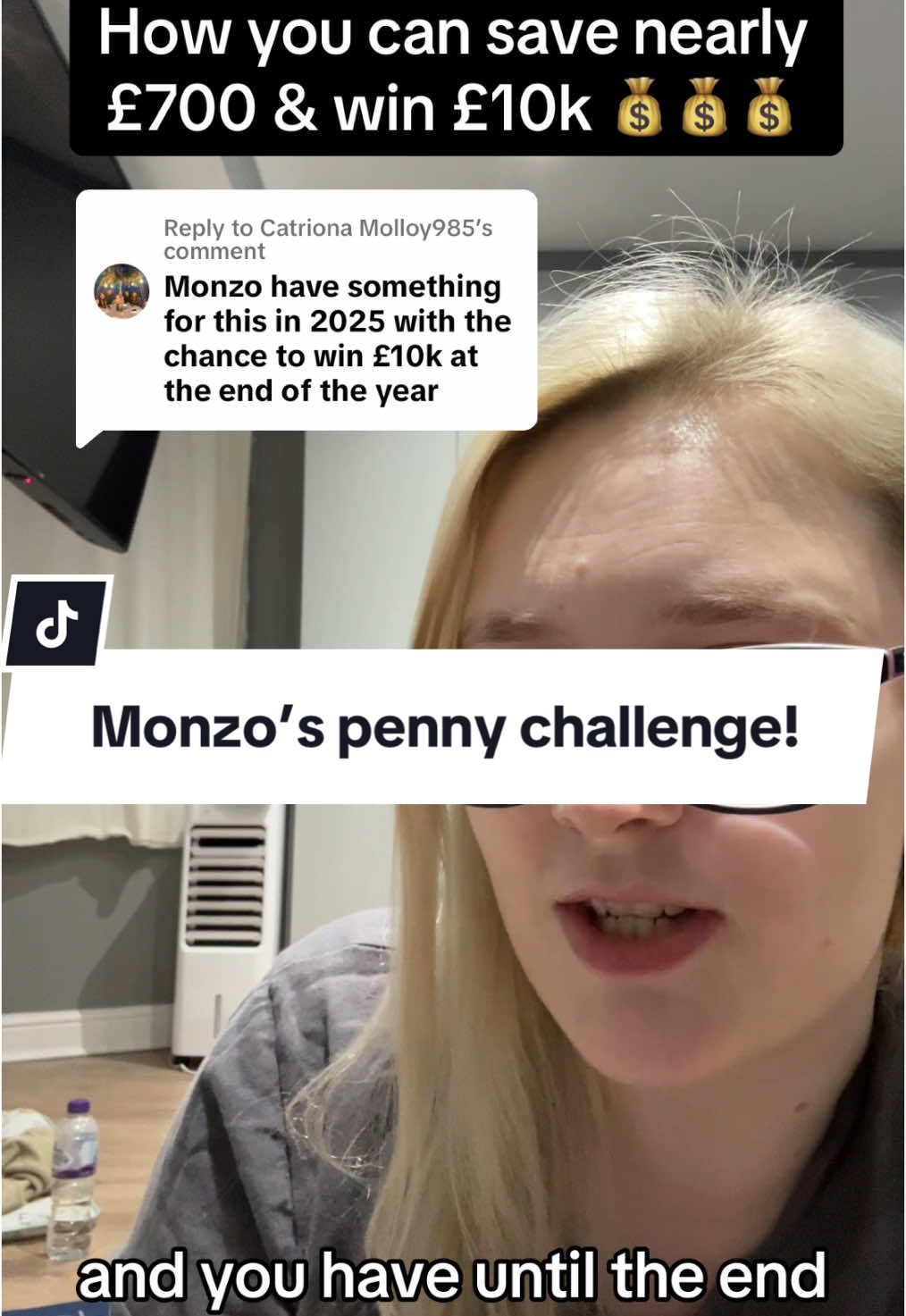 Replying to @Catriona Molloy985 I think this is such a great incentive for people to save money in 2025!!  This video is not sponsored in any way by Monzo. I am not affiliated with them. I just think this challenge is a good idea to help people save money  #mumtok #mumtokuk #budgetingtips #budgetinghacks #savingmoney #mumsmakingmoneyonline #pennysavingchallengeuk 