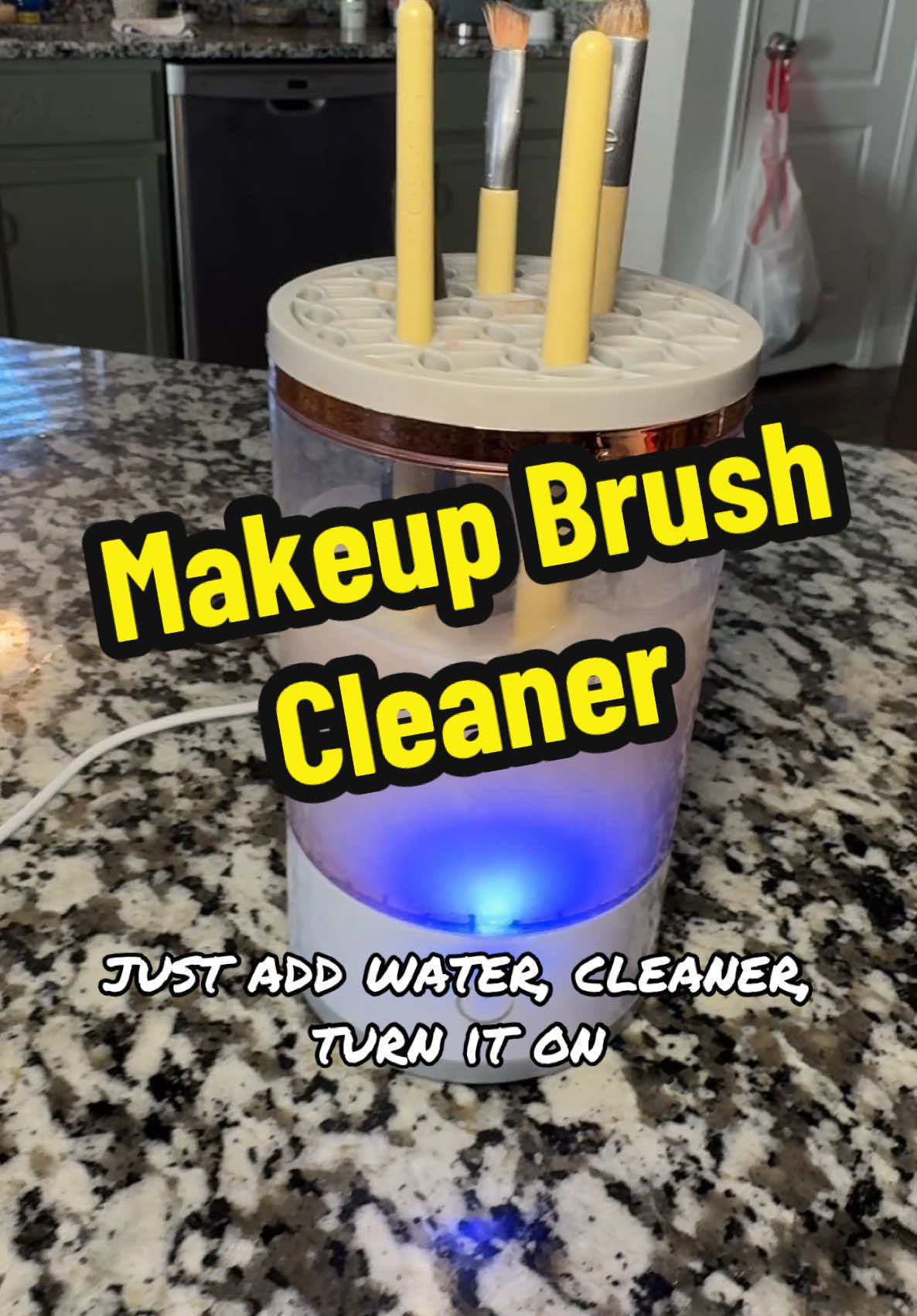 This makeup brush cleaner is a life changer y’all!! It’s under $7 right now! Get in that cart & get you one 🤩#makeup #makeupbrushes #makeupbrushcleaning #TikTokShop #tiktokshopfinds #yearendsale 