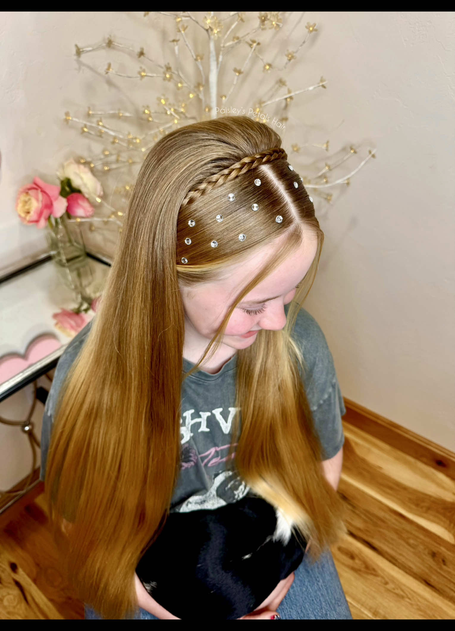 NYE jeweled headband hairstyle! 🎀✨ All our favorite hair tools and accessories are linked in my bio under LTK! #kidshairstyles #hairtutorial #girlshairstyle #hairtok #braidstyles #straighthair #newyear #healthyhair #longhair #hairinspo #relatable #longhair #hairoftheday #hair #easyhairstyle #blonde #hairtips #schoolhairstyles #tween #hairdo #hairvideos #hairgoals #hairaccessories #hotd #hairstyle #jewels #braids #glamour #nye #holidayhair 