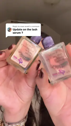 Replying to @mare anahi update of prosa lash oil 💗 10/10! and it doesn’t make my dark circles dark like some lash serums #lashes 