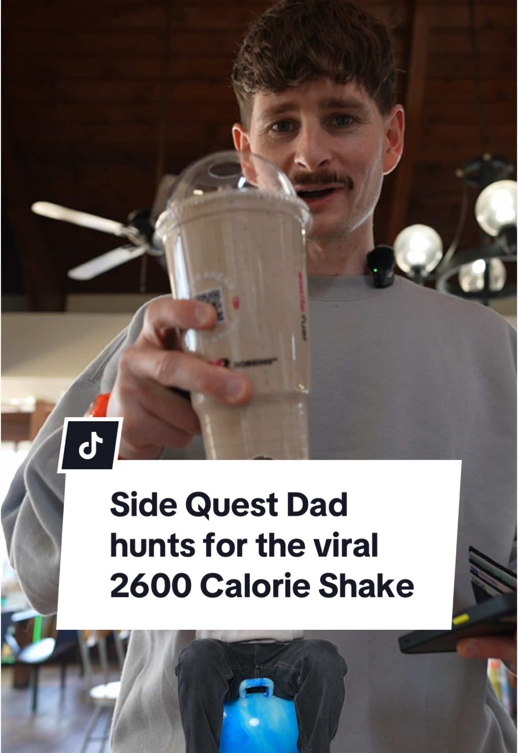 The viral 2600 Calorie Oreo Chocolate Shake from @BaskinRobbinsUS was annoyingly, but rightfully so, discontinued in 2022. Full vlog on YT. . #sidequestdad #oddsidequest 