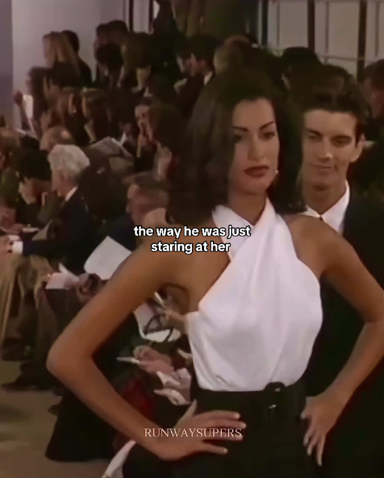 shes so seductive. cr: @runwaysuperss #yasmeenghauri #funk #fyp #foryou #SuperModel #malemodel #catwalk #Runway 