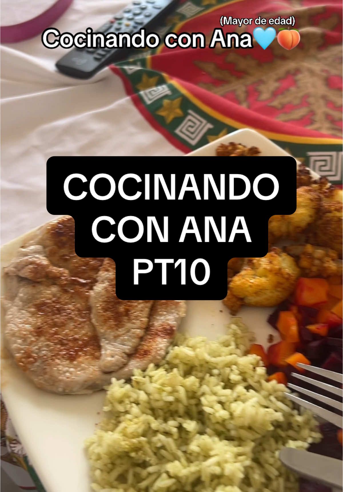 Ufff ese arroz al cilantro 10/10😍❤️ extrañaron las recetas? #soyanamariagiraldo #cocinandoconana #cocina #fypp #paratii #recetas 