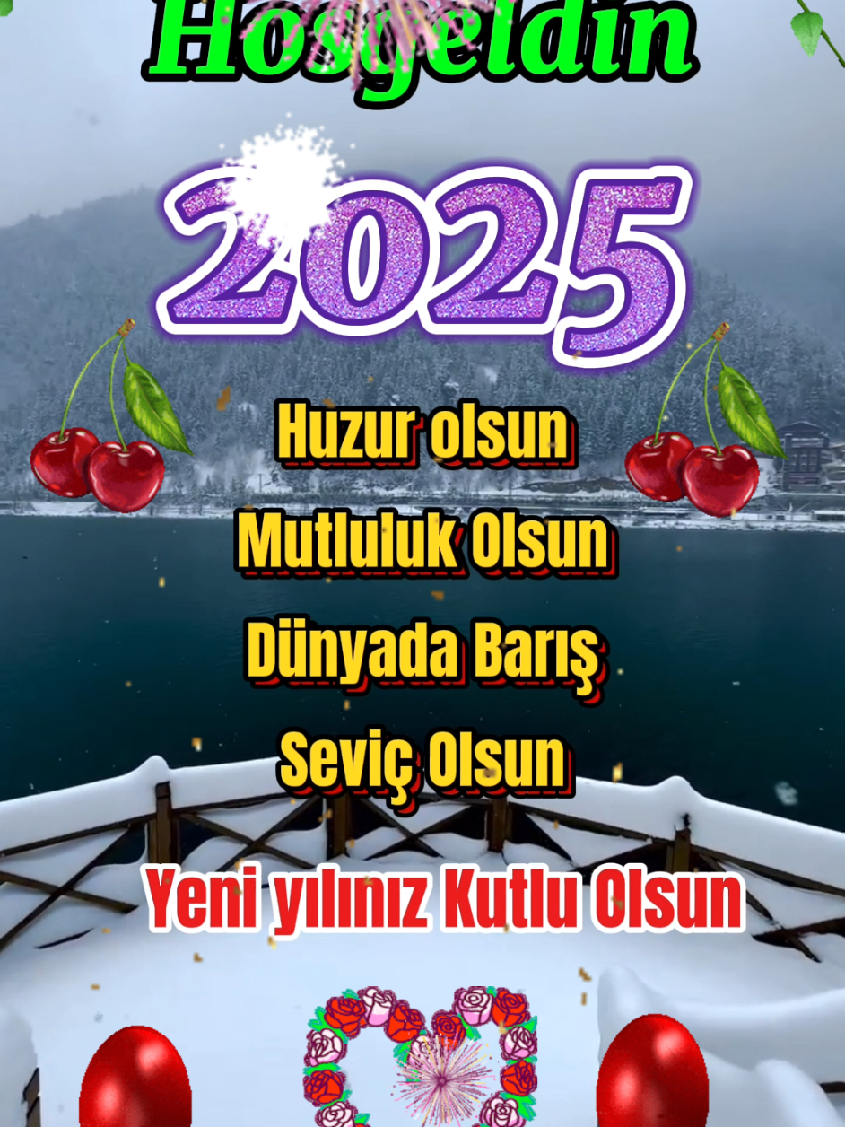 #Beğen #paylaş  #takip   Yeni yılınız Kutlu Olsun Sağlıklı mutlu nice yıllar dileğiyle 