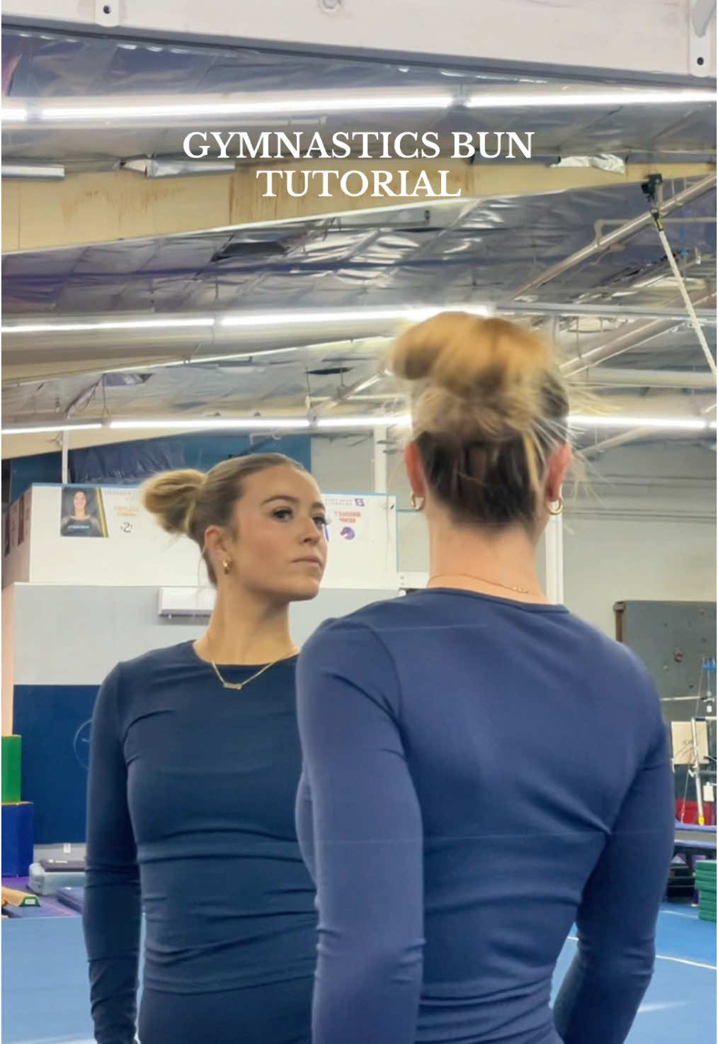 A messy bun that will last the whole day🤭 This bun tutorial is a literal game changer and if you don’t trust me try it for yourself🫶🏼 #bun #tutorial #hairtutorial #hairstyle #tips #gymnastics 