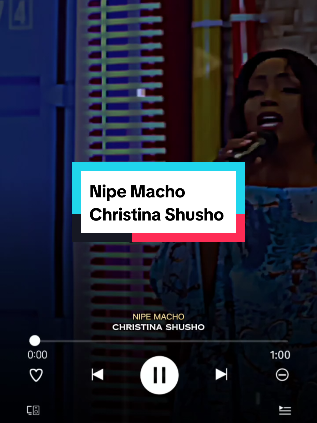 Song:Nipe macho (Lyrics) Artist:Christina Shusho  . . #nipemachonione #christinashusho #christinashusho🇹🇿🇹🇿 #swahilitiktok #swahiligospel #swahili #tik_tok #tanzaniatiktok #kenyantiktok🇰🇪 #ugandatiktok🇺🇬 #nigeriantiktok🇳🇬 #fyp #fypp #foru #praise #worship #hisglorylyrics 