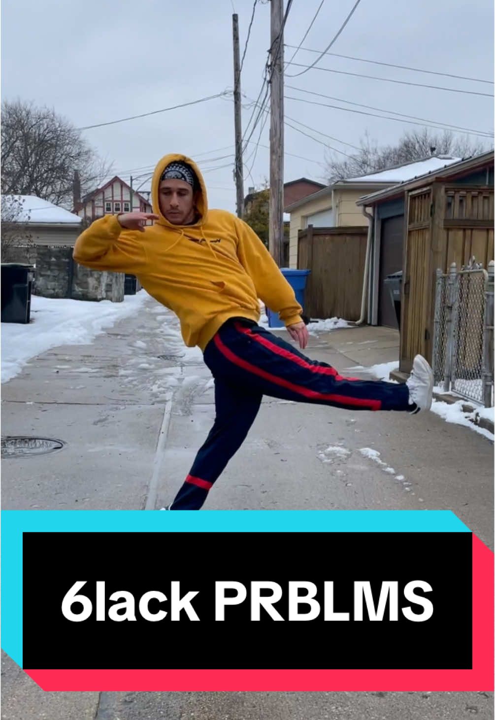 I got 99 prblms but freestyling in an alley ain’t one #dance #freestyledance #6lack #dancersoftiktok #fyp #foryou #fypdance #winter #chicago 