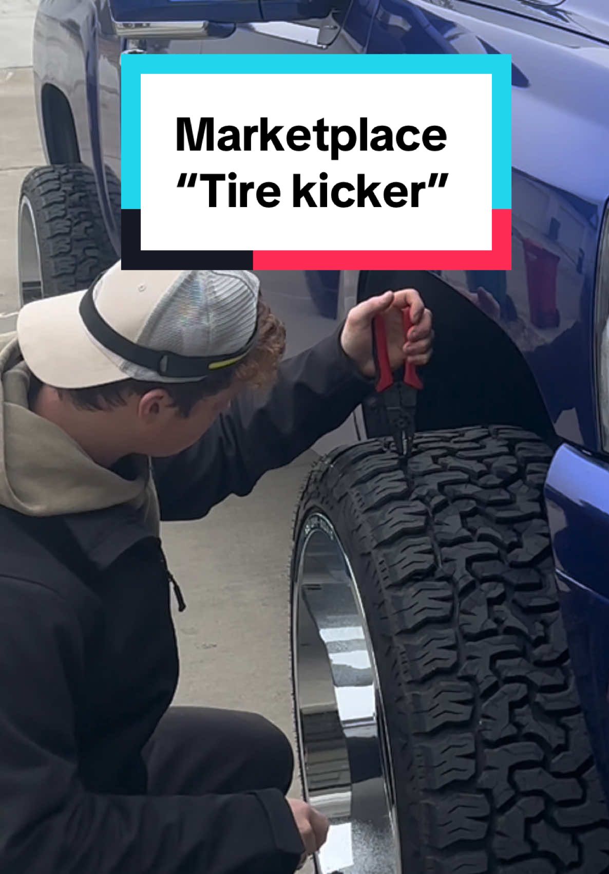 HIT THE FOLLOW BUTTON‼️ #tirekicker #marketplace #relatable #relatable #CapCut 