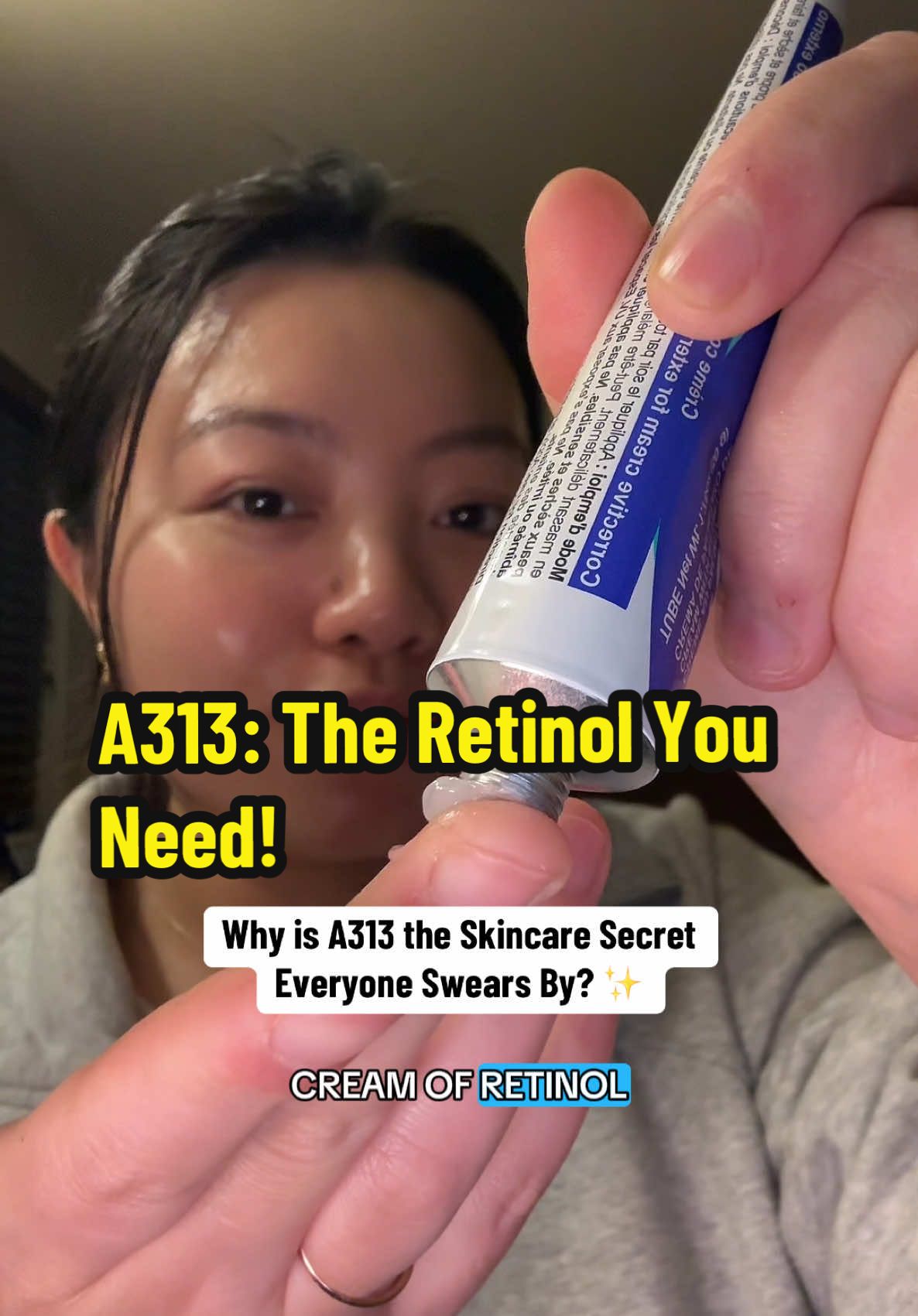 The holy grail of French skincare—A313 Vitamin A Cream is here to deliver glowing results! 💫✨ #SkincareLovers #a313 #retinol #vitamina #yearendsale #mademyyear #skinbrightning 