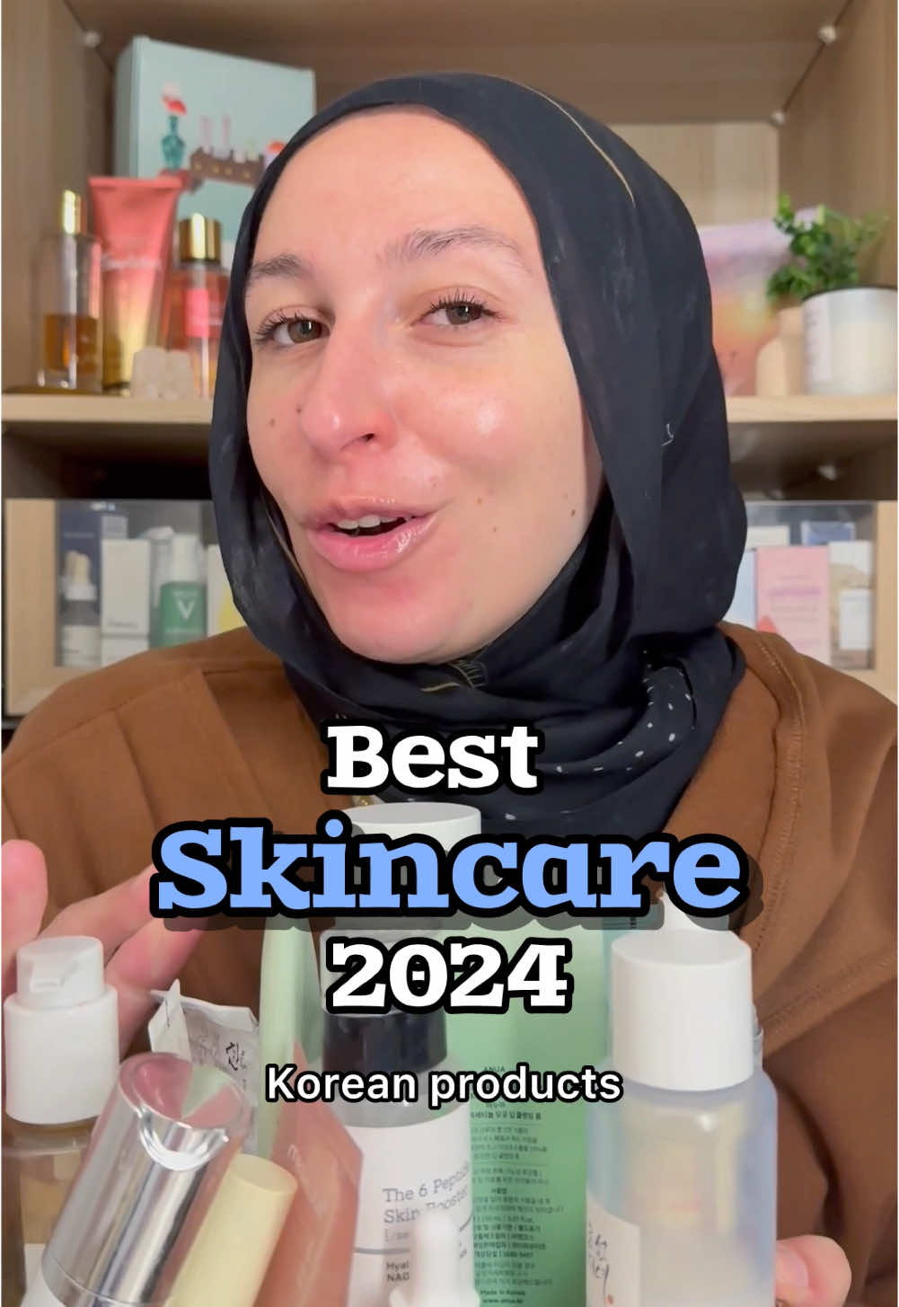 The best korean skincare products of 2024  What about you? اختارو منتج واحد استخدمتوه السنة ديه ياخد جايزة في ٢٠٢٤ 🥰🥰 #skincare #kbeauty #koreanbeauty 