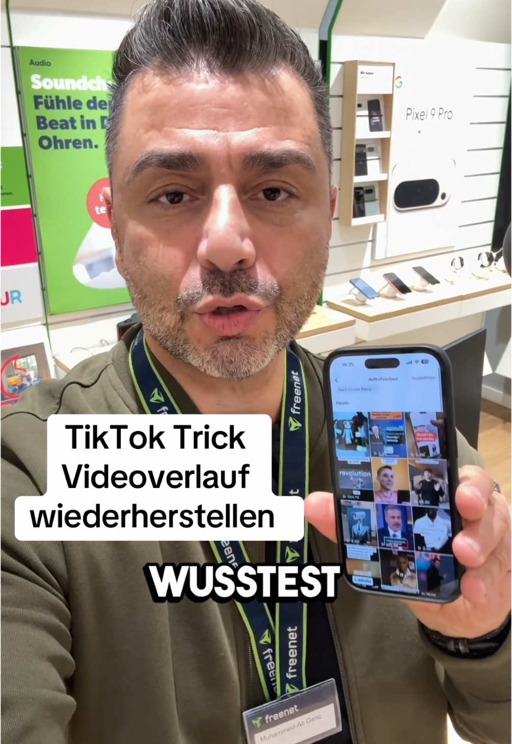 TikTok Trick Videoverlauf wiederherstellen #tiktok #techtok #techtoktips #iphonetricks #samsungtricks #samsungtips #iphonetips #wusstestdu 