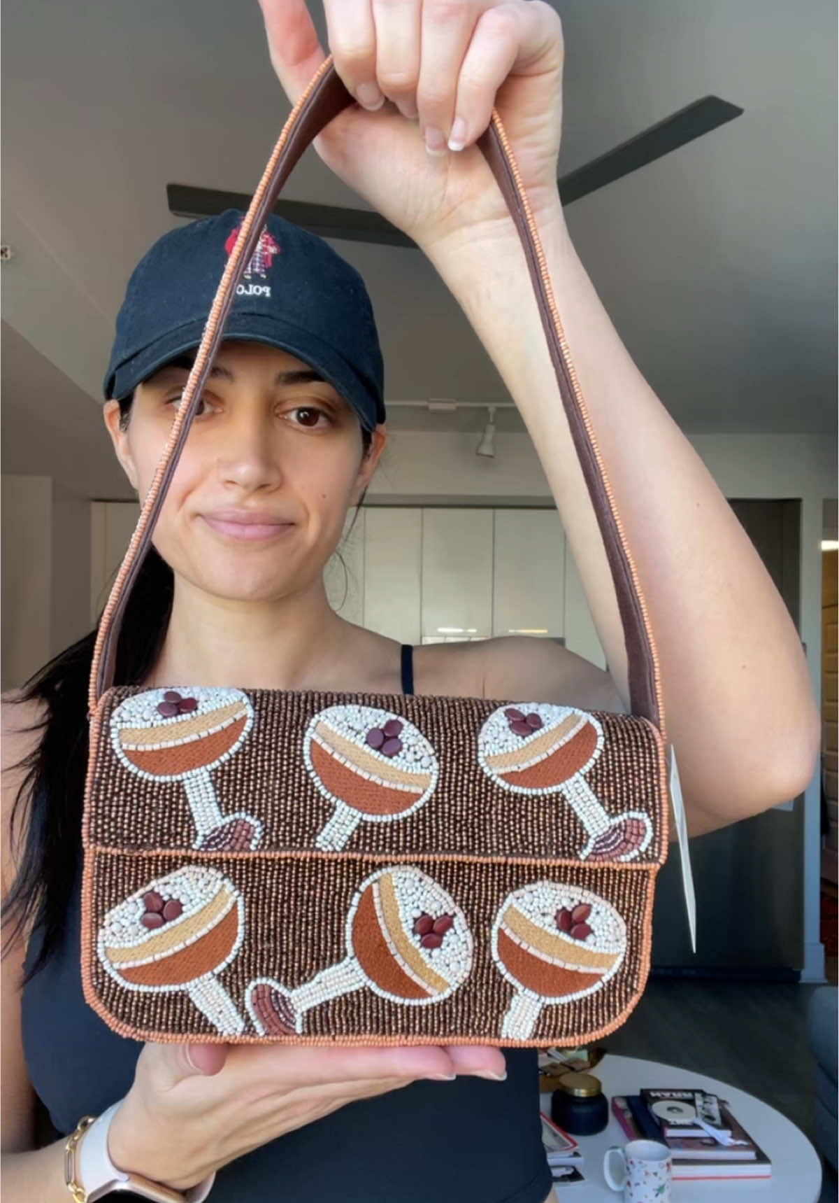 Losing my mind over this bag @Anthropologie #anthropologie #espressomartini #beadedbag #fyp #christmashaul 