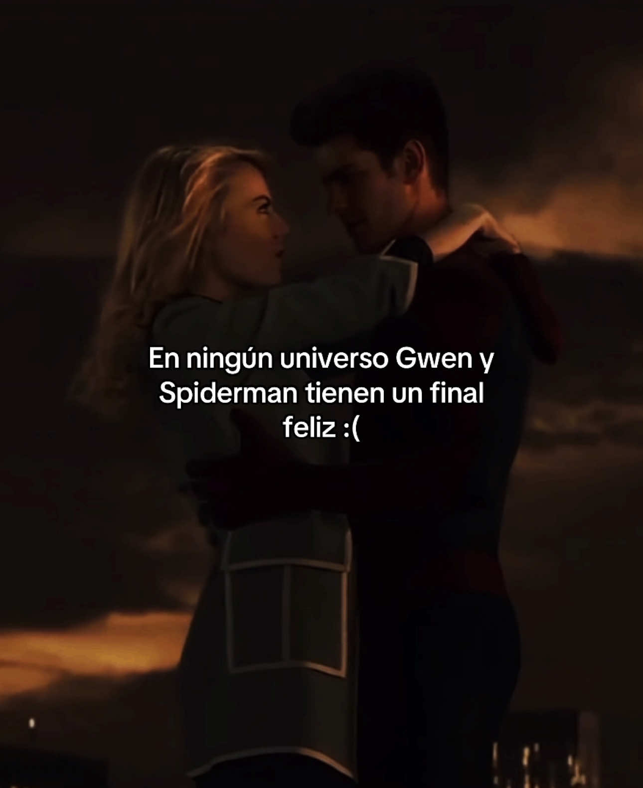 Y en todos los universos Gwen siempre será superior a Mary Jane. 😔 #ironsmasher #marvel #spiderman #gwenstacy #ucm #mcu #sad #triste #peterparker #fake #viral (CONTENIDO ORIGINAL) ⚠️FAKE ALL⚠️