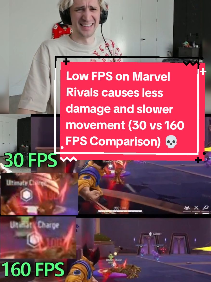 Having a better setup matters when playing Marvel Rivals #xqc #marvelrivals #gaming #twitch #overwatch #console #ps4 #ps5 #120fps #xbox #computer #fps #competitive #fyp 